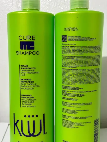 Miniatura 3 de Kuul Cure Me Champú 33.8 oz - CHAMPÚ KÜÜL RECONSTRUCTOR DEL CABELLO CON HIDRATACIÓN PROLONGADA - 1 litro / 1000 ML
