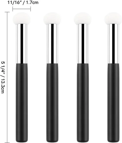 Miniatura 4 de 8 unids/sets de aplicador de tinta, punzonadores de papel para aplicación directa de tinta en proyectos de manualidades fácilmente, esponja de 8