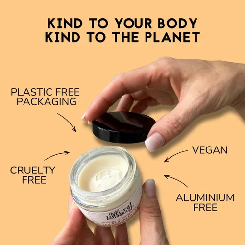 Miniatura 4 de The Natural Deodorant Co, Crema Desodorante Suave Mandarina 1.94 oz, Libre De Aluminio, Sin Plástico, Piel Sensible