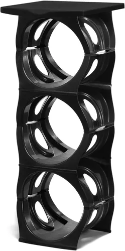 Miniatura 2 de Bariboo Estante apilable para almacenamiento de botellas de agua, organizador de 5 galones, soporte para jarra para organización de cocina, gabinete