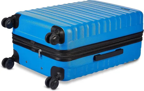 Miniatura 2 de Tienda Basics Equipaje de maleta expandible con ruedas rígidas Azul Patchwork Spinner