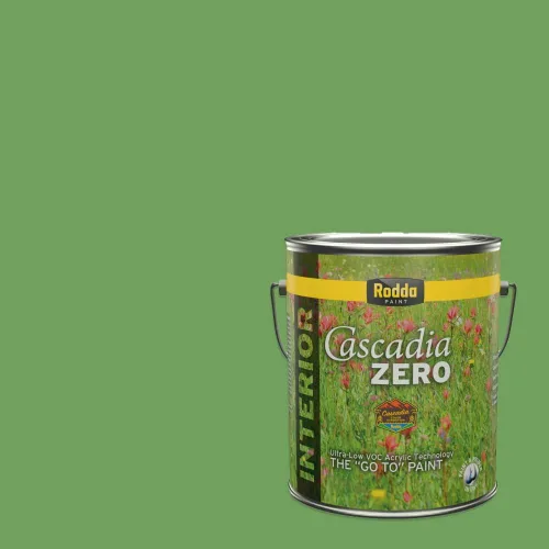 Miniatura 10 de Rodda Paint CASCADIA ZERO - Pintura e imprimación semibrillante para interiores en uno, 1 galón, azul huevo huevo azul