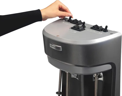 Miniatura 17 de Hamilton Beach Commercial Mezclador comercial de bebidas de triple husillo HMD400R, motores universales de 3 velocidades, operación manos libres