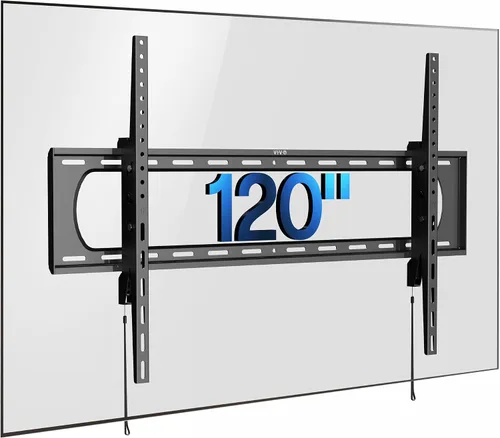 Miniatura 11 de VIVO Soporte de pared para TV ultra resistente para pantallas de 43 a 90 pulgadas, montaje fijo grande, se adapta a VESA de hasta 31.496 x 15.748