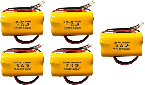 Lowes OSA230 3.6v 900mAh Reemplazo de batería Señal de salida Luz de emergencia NiCad Unitech 6200RP Lowes 253799 Unitech AA900MAH 6200-RP Unitech