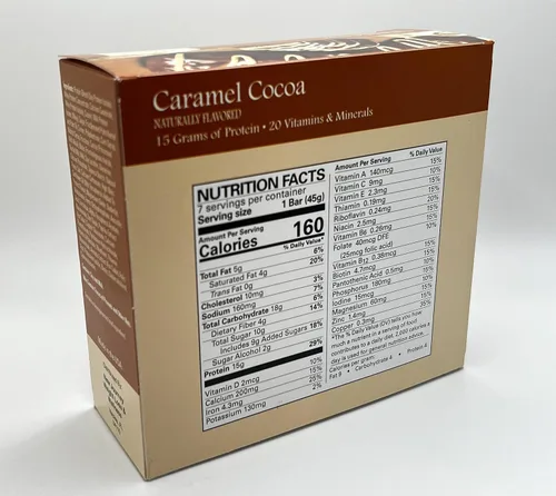Miniatura 2 de New Journey Weight Loss & Wellness - Barra nutricional de alto contenido proteico (7 barras/caja)