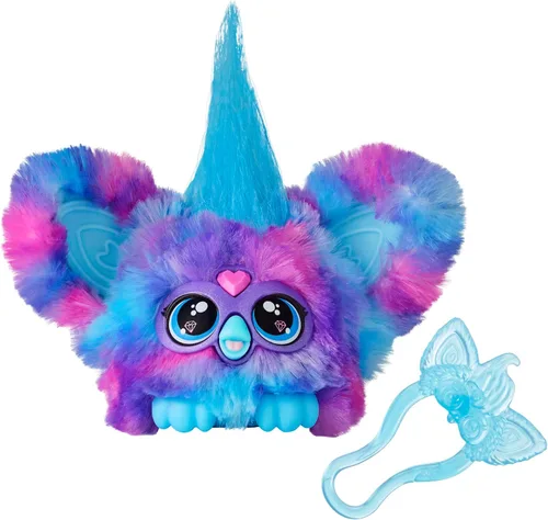 Miniatura 12 de Furby Furblets Dah-Tee Mini Friend, más de 45 sonidos, música country, solo habla furbish, juguetes de peluche electrónicos para niñas y niños