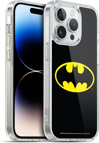 Miniatura 184 de Head Case Designs Funda de gel con licencia oficial de Batman DC Comics Bat Signal Logos [protección de grado militar] compatible con Apple iPhone 7