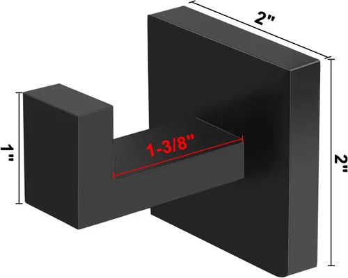 Miniatura 6 de IBosins Paquete de 16 Ganchos para Toallas Soporte para Toallas de Mano para Baño Pared Sala de Estar Dormitorio Cocina Armario Gancho Colgador