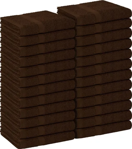 Miniatura 11 de Utopia Towels, Paquete de 24 toallas de salón, no a prueba de blanqueador, 16 x 27 pulgadas, toallas de algodón altamente absorbentes para manos