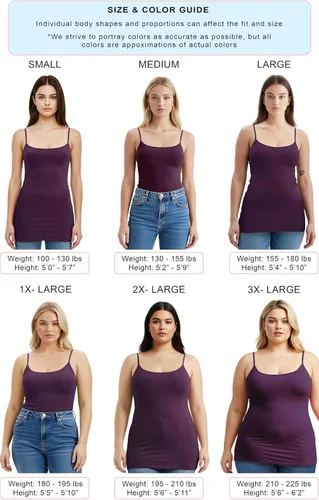 Miniatura 187 de Emmalise Camisola larga casual básica para mujer, con tirantes ajustables, top en capas