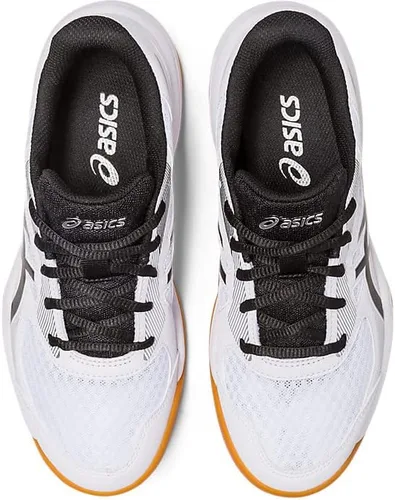 Miniatura 6 de ASICS Upcourt 5 GS - Tenis deportivos para niños pequeños y grandes, parte superior textil con cierre de cordones y diseño llamativo