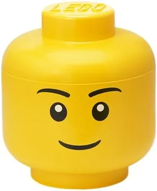Miniatura 18 de Room Copenhagen, Cabezas de almacenamiento de LEGO Contenedores de almacenamiento apilables - Contenedores organizadores construibles para juguetes