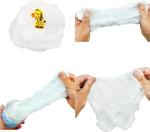 Miniatura 4 de Kit de Suministros de Slime Mantecoso Esponjoso DIY Juguete Antiestrés Slime Perfumado, Regalo de Favor de Fiesta Educativa y Cumpleaños 6