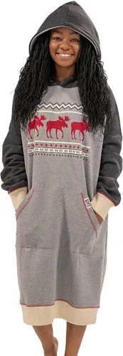 Miniatura 2 de Lazy One Sudadera con capucha de gran tamaño, ropa de dormir