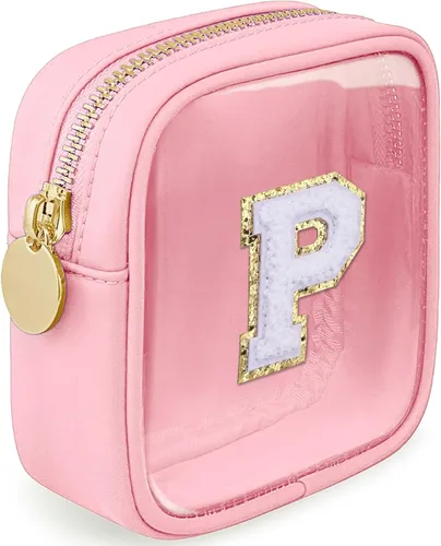 Miniatura 166 de Bolsa de Maquillaje Transparente Pequeña Bolsa de Cosméticos Bolsa de Viaje de Artículos de Aseo Bolsa Transparente con Cremallera Bolso Organizador