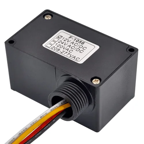 Miniatura 7 de Módulo de relé de potencia SPDT de 10 A, carcasa de plástico y precableado (AC/DC 12 V)