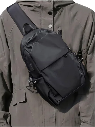 SEAFEW Mochilas tipo bandolera tácticas, negro - pequeño, Mochilas Sling