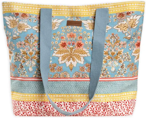 Miniatura 55 de Maison d' Hermine - Bolsa de lona de algodón reutilizable para mujeres, con asa para el hombro, bolsas a granel para compras y viajes