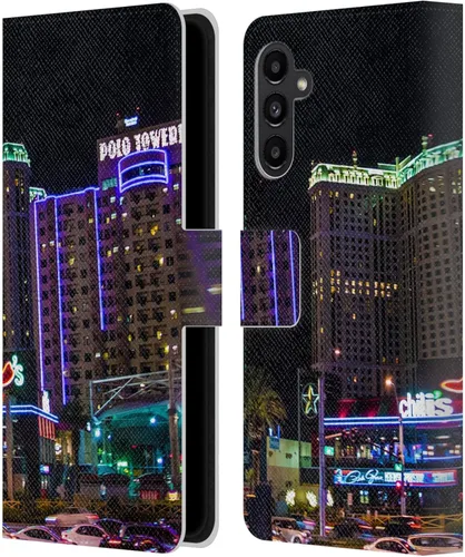 Miniatura 15 de Head Case Designs Haroulita Laguna 3 Places 2 - Funda de piel tipo cartera con licencia oficial compatible con Samsung Galaxy A13 5G (2021)