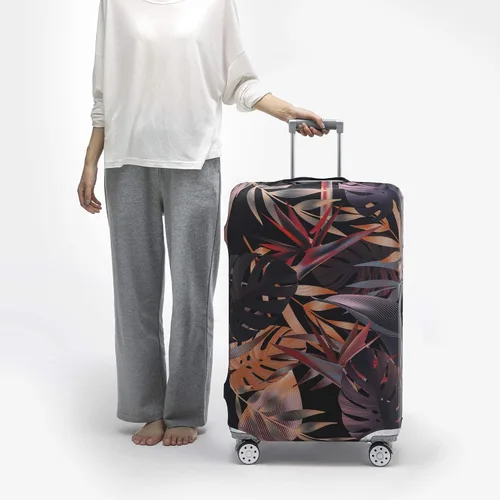 Miniatura 8 de TRAVEL KIN - Funda lavable para maleta con protección antiarañazos, protector para maletas de 18-32 pulgadas, Autumn Leaves, M, Moda
