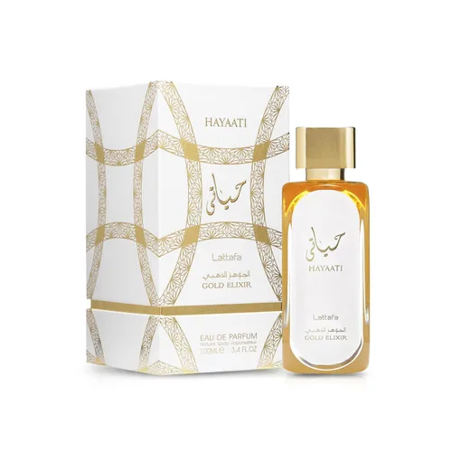 Miniatura 2 de Lattafa Hayaati Gold Elixir Eau De Parfum Spray para Unisex, 3.4 onzas