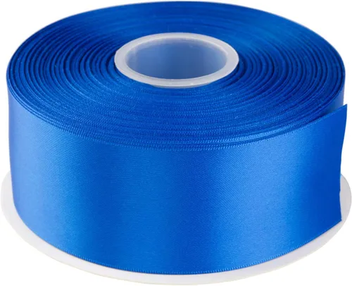 Miniatura 44 de AVANAVA Cinta de satén de doble cara de 1-1/2 pulgadas de ancho - 50 yardas (012-plateado)