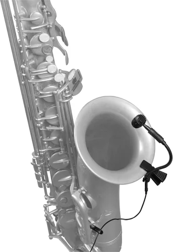 Miniatura 4 de Heimu - Clip para micrófono de condensador para instrumentos + Clip universal (para saxofón)