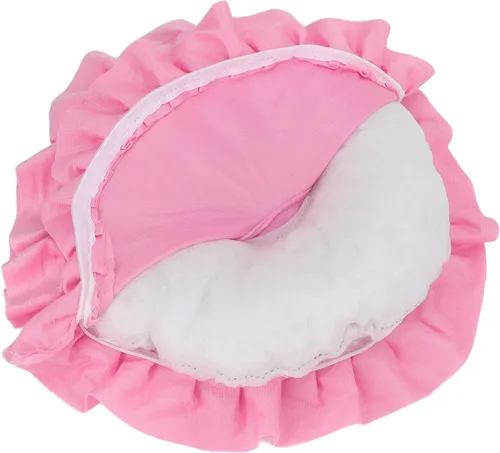 Miniatura 7 de Dioche Cojín de soporte para el cuello en forma de U suave para sala de spa, mesa de masaje, cama, almohada para la cara, cojín de cuello