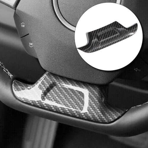 Miniatura 5 de Funda de volante de fibra de carbono para ZL1 2017-2019 (sin agujero)