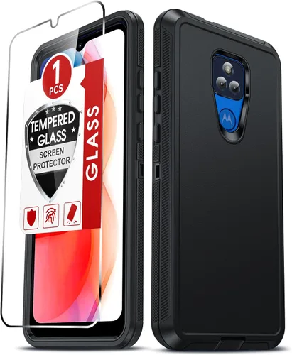 Miniatura 16 de LeYi Funda compatible con Moto G Play 4G 2024: 【No compatible con Play 5G 2024/G 5G 2024】 Funda de teléfono para Motorola G Play 4G 2024 con 2 Negro