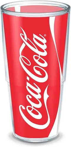 Miniatura 16 de Tervis Coca-Cola - Vaso de Coca-Cola con envoltura y tapa esmerilada, 16 onzas, transparente