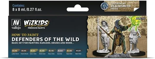 Miniatura 8 de Vallejo - Wizkids Elementos Arcanos Juego de Pinturas Premium para Modelismo y Wargames Ideal para Efectos Mágicos y Elementales como
