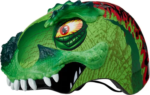 Miniatura 9 de Raskullz - Cascos para niños y bebés de dinosaurio mayores de 3 años y 5 años Verde