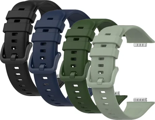 Muovrto Correa de repuesto para Huawei Watch Fit 2, correa deportiva de silicona para reloj Huawei Fit 2 Active/Classic/Elegante