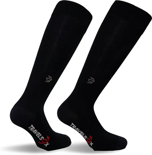 Miniatura 4 de Travelsox, Calcetines graduados de compresión y caminar, canal de enfriamiento para soporte de arco plantar, TSC1000HC, pares