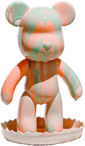 Miniatura 13 de HANDA - Juego de pintura de oso de peluche fluido para bricolaje, decoración creativa para el hogar, figura de muñeca hecha a mano, juguetes