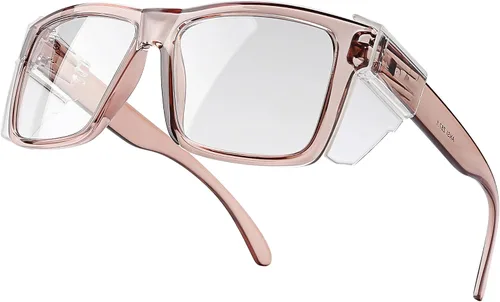Miniatura 10 de Gafas de seguridad Z87 UV400 protección de luz azul Fotocrómico Durable Trabajo Gafas Construcción Industrial Sitios de trabajo Azul traslúcido