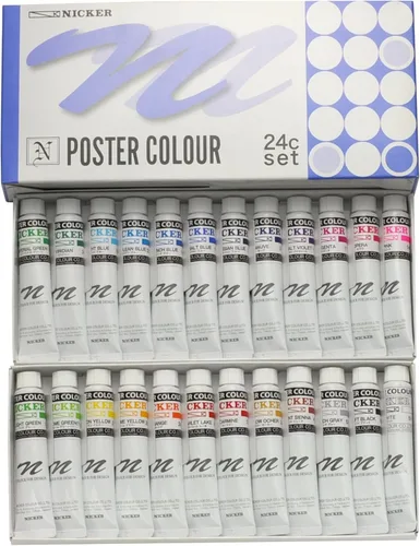 Knicker - Póster de acuarela (24 colores, 0.7 fl oz) (No. 6)