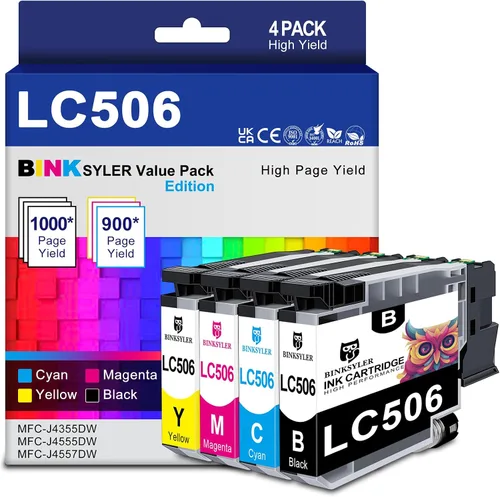 Miniatura 13 de LC3029XXL - Cartuchos de tinta para impresora Brother LC3029 LC3029BK para impresora MFC-J5830DW MFC-J6535DW MFC-J5930DW MFC-J6935DW (2BK/2C/2M/2Y)
