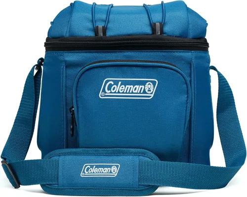 Miniatura 7 de Coleman Chiller Insulated Soft Cooler, Leakproof 9/16/30 Can Cooler with 12+ Hour Ice Retention, Made with Recycled Materials, Great for Lunch