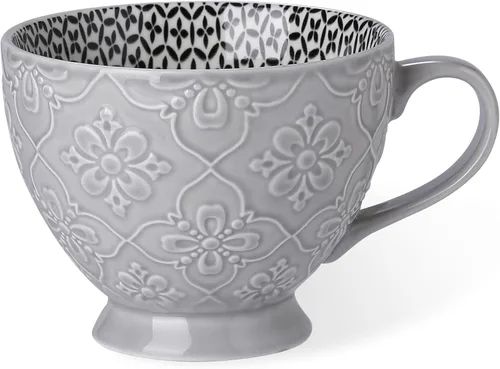 Miniatura 2 de SIGNATURE HOUSEWARES Juego de 4 tazas con patas surtidas de 14 onzas, PP13 multicolor