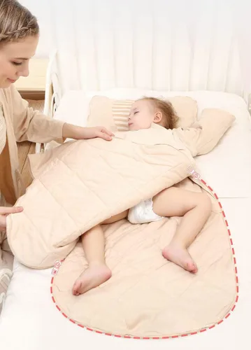 Miniatura 2 de Babyah 3-Way Zipper Sleeping Bag Sack for Toddler Baby Girl Boy Unisex Baby Sleep Sack, Baby Sleeping Bag