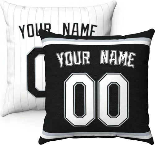 Miniatura 34 de ANTKING Paquete de 2 almohadas personalizadas con cualquier nombre y número, regalo personalizado para hombres, mujeres y niños Para Philadelphia