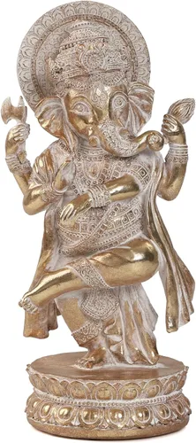 Suoedd Estatuas de Lord Ganesha Elefante hindú Estatua de Dios Estatua de Dios de Ganesh Indio Ganesh Buda, Escultura de resina hecha a mano,