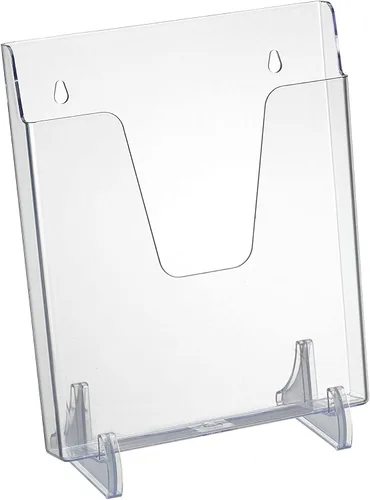 Acrimet Soporte de archivo de bolsillo con diseño vertical (para montaje en pared o en encimera) (soportes extraíbles incluidos) (tamaño de la