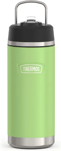 Miniatura 10 de THERMOS ICON SERIES - Botella de agua aislada con tapa con popote, 18 onzas, rosa intenso, botella de agua aislada al vacío de acero inoxidable