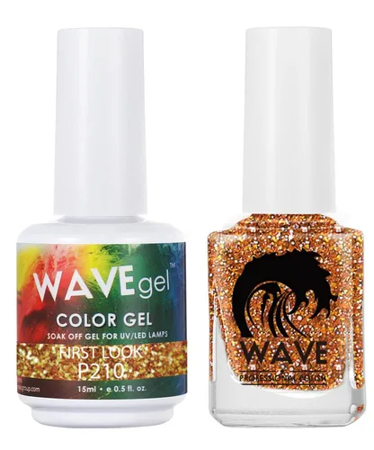 Miniatura 75 de WAVEGEL - Juego dúo de gel y esmalte de uñas a juego - Colección Simplicity - #P109 Blizzard I 0.5 onzas