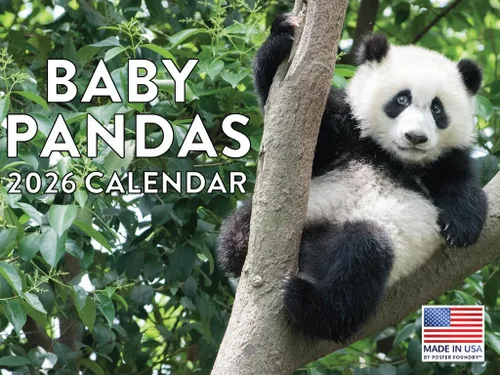 Miniatura 167 de Calendario alpaca 2026, calendario mensual de pared de 12 meses Hecho en Estados Unidos.