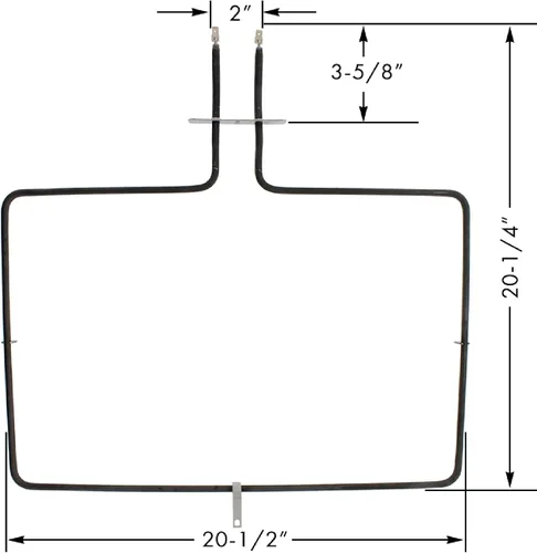 Miniatura 3 de Edgewater Parts W10779716 Elemento de horneado para hornos de cocina Reemplazo Compatible con Whirlpool, KitchenAid, Maytag y Jenn-Air
